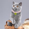 thumbnail image 1 of Lhujing Round Beads Extended Length Pet Necklace-Adjustable Beads with Heart Pendant Candy Color Dog Collar Necklace Pet Accessories, 1 of 9