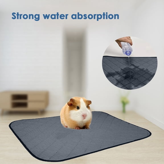 Lhujing Soft Pet Pad Waterproof Dog Pad Blanket-Reusable Absorbent Diaper Washable Puppy Training Mat Hamster Bed-Pet Car Seat