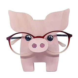 NEWDEZHI Creative Animal Glasses Holder, Wooden Eyeglass Holder, Cute Pet  Glasses Stand for kids, Handmade Carving Sunglasses Display Rack Home  Office