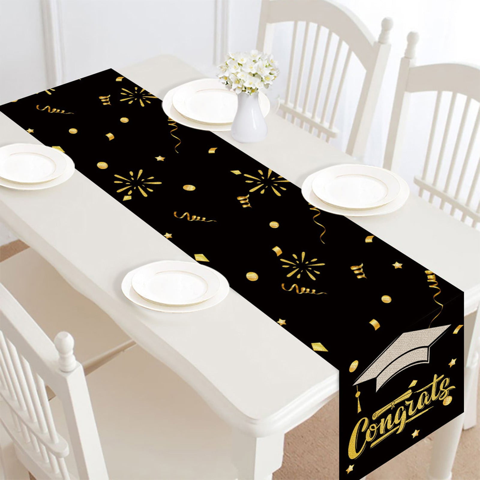Lhxiqxz Graduation Season Theme Table Flagstone Table Cloth Meal Dining