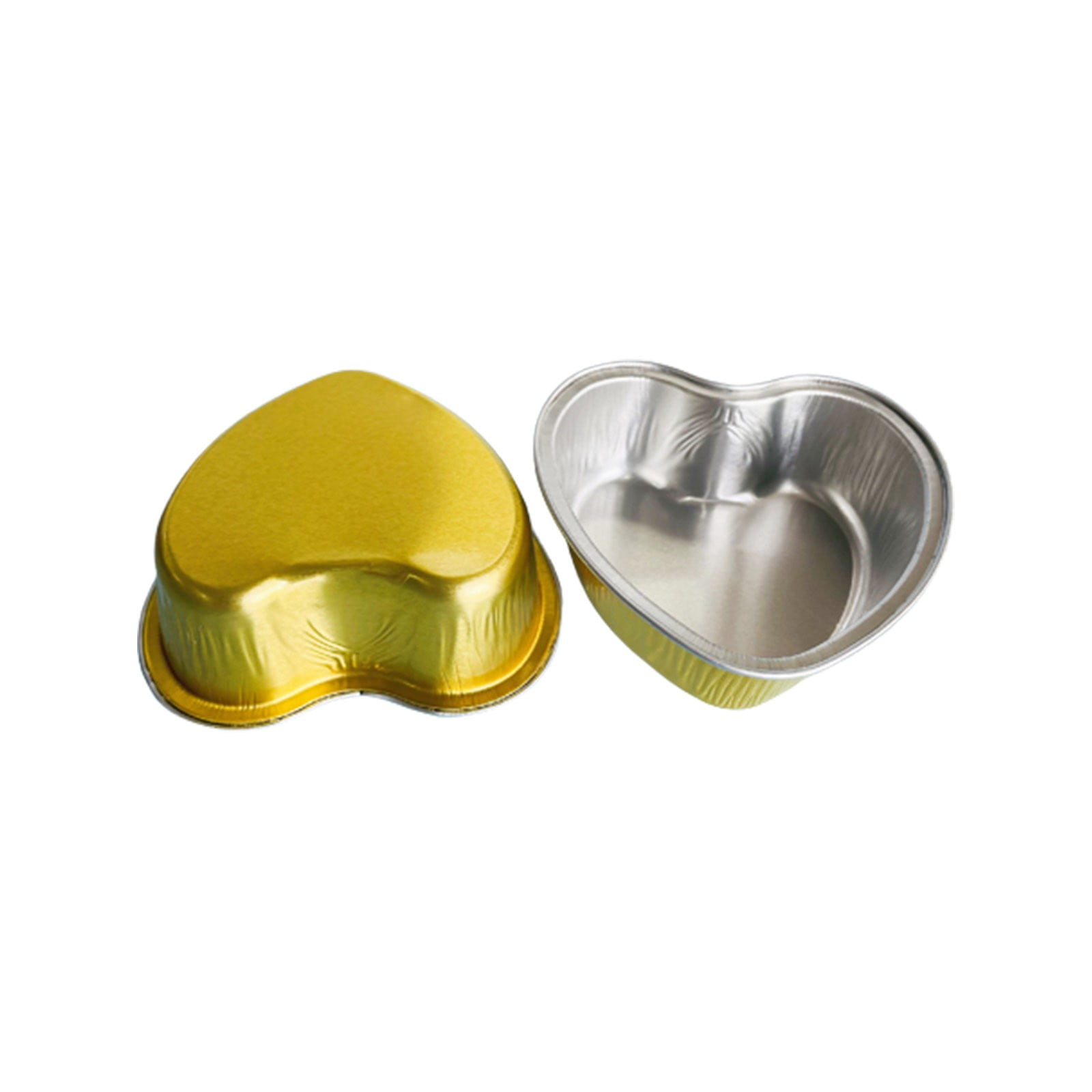 Lhxiqxz Heart Shaped Aluminum Foil Cake Pan Set Perfect for Valentine