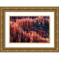 thumbnail image 1 of Li, Austin 32x23 Gold Ornate Wood Framed with Double Matting Museum Art Print Titled - Bryce Canyon At Sunset, 1 of 4