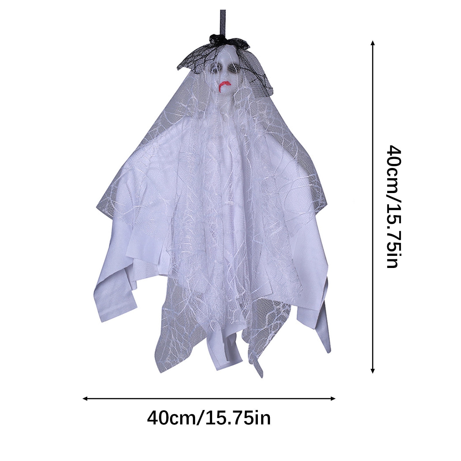 Li HB Store Halloween Decoration Ghost Bride Hanging Ghost House Room 