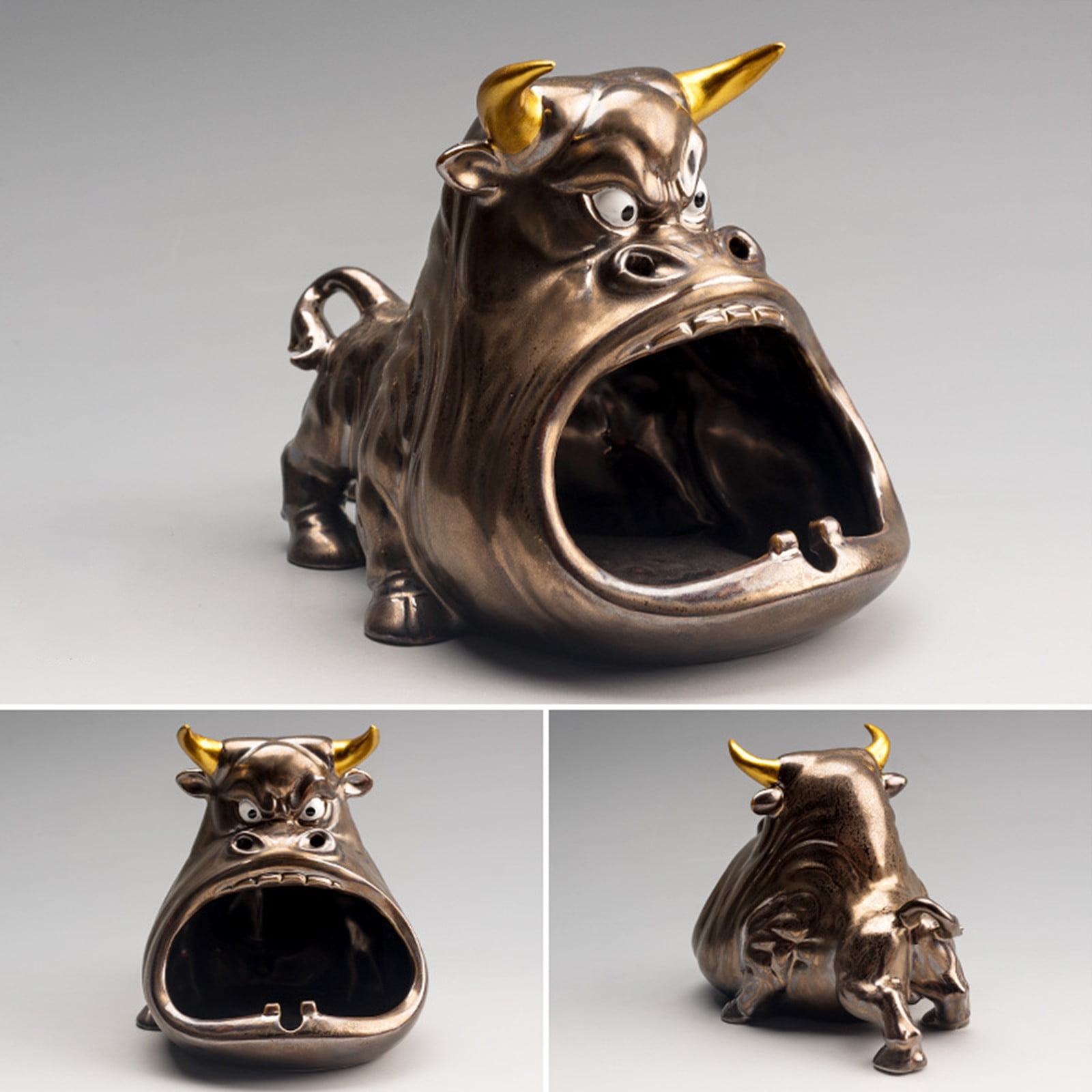 Li HB Store Outdoor Ashtray, Cool Ashtray Kit, Decorative Fancy Ashtray