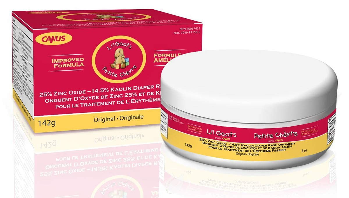 Li'L Goat's Milk (Canus) Origndiaper Rash Ointments 5oz