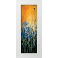 thumbnail image 1 of Li-Leger, Don 13x32 White Modern Wood Framed Museum Art Print Titled - Golden Winged Garden II, 1 of 4