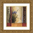 thumbnail image 1 of Li-Leger, Don 20x20 Gold Ornate Wood Framed with Double Matting Museum Art Print Titled - Garden Gateway, 1 of 4