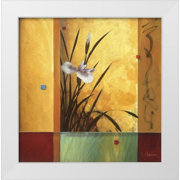 Li-Leger, Don 26x26 White Modern Wood Framed Museum Art Print Titled - Sanctuary