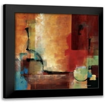 Li-Leger, Noah 12x12 Black Modern Framed Museum Art Print Titled - Crosscurrents