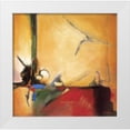 thumbnail image 1 of Li-Leger, Noah 26x26 White Modern Wood Framed Museum Art Print Titled - Winged Victory, 1 of 4