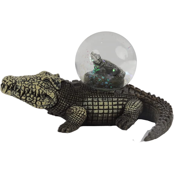 Li'Shay Ocean-Themed Snow Globe (Alligator)