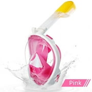 Li Xianchai Underwater Scuba Anti Fog Full Face Diving Mask Snorkeling Respiratory Masks Safe Waterproof Swimming Equipment for Adult Kids