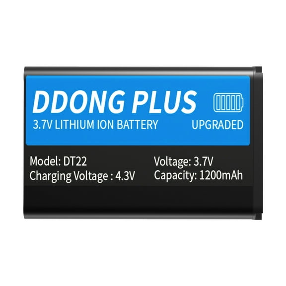 Li-ion Battery 1200mAh 3.7V for Retevis RT22 Walkie Talkie-1Pcs