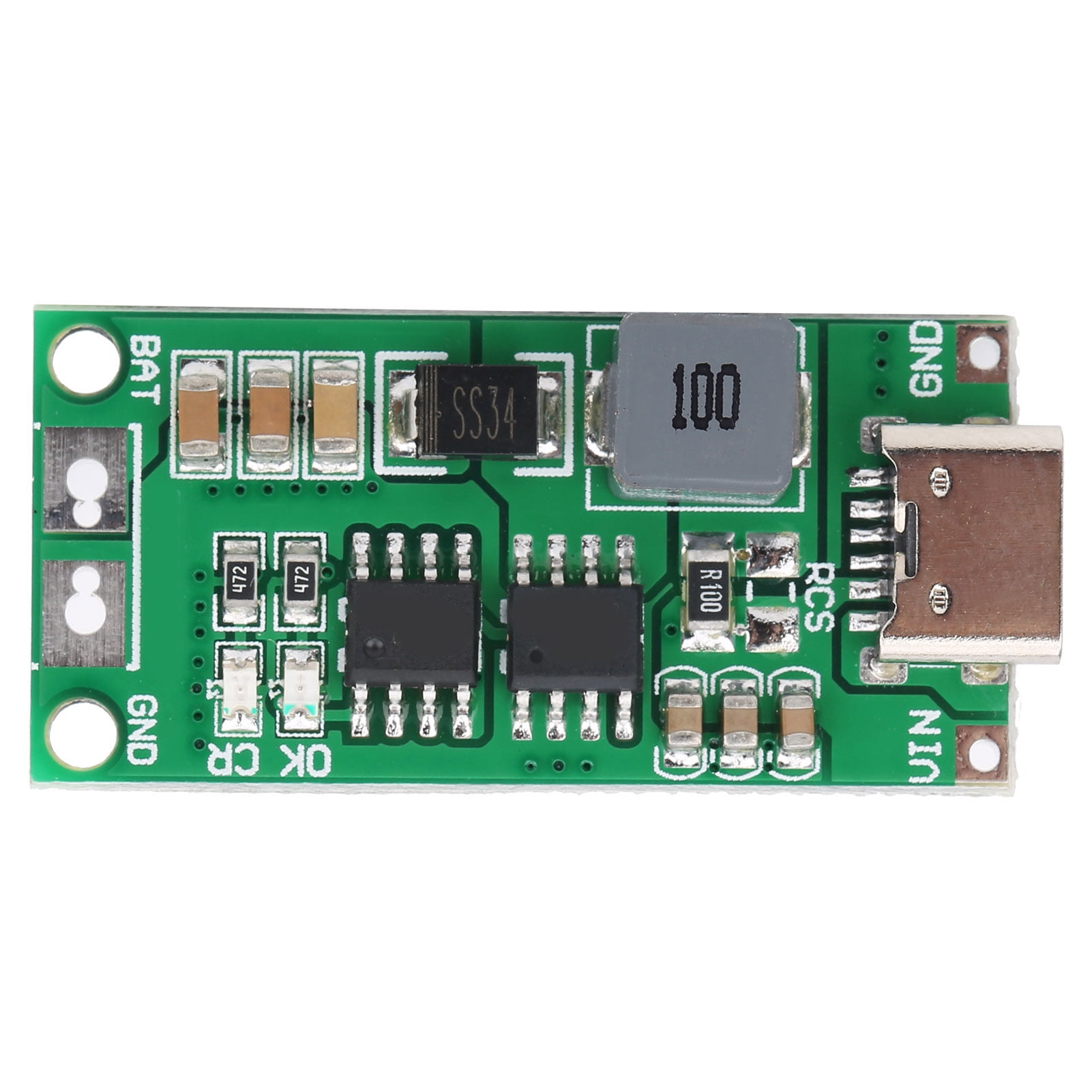 Li,ion Charger Board With Short Circuit Overvoltage Protection, 3,6V ...