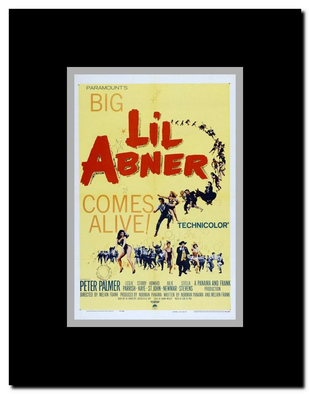 Li'l Abner Framed Movie Poster