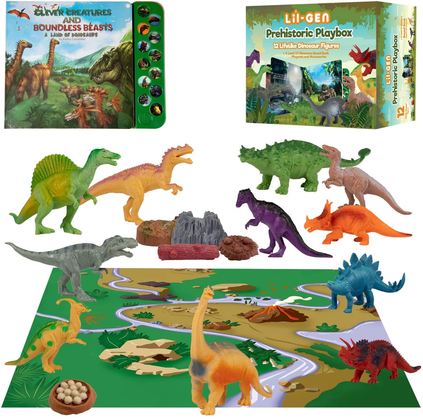 Tanzky? 10pcs Mini Godzilla Dinosaur Toys - Walmart.com