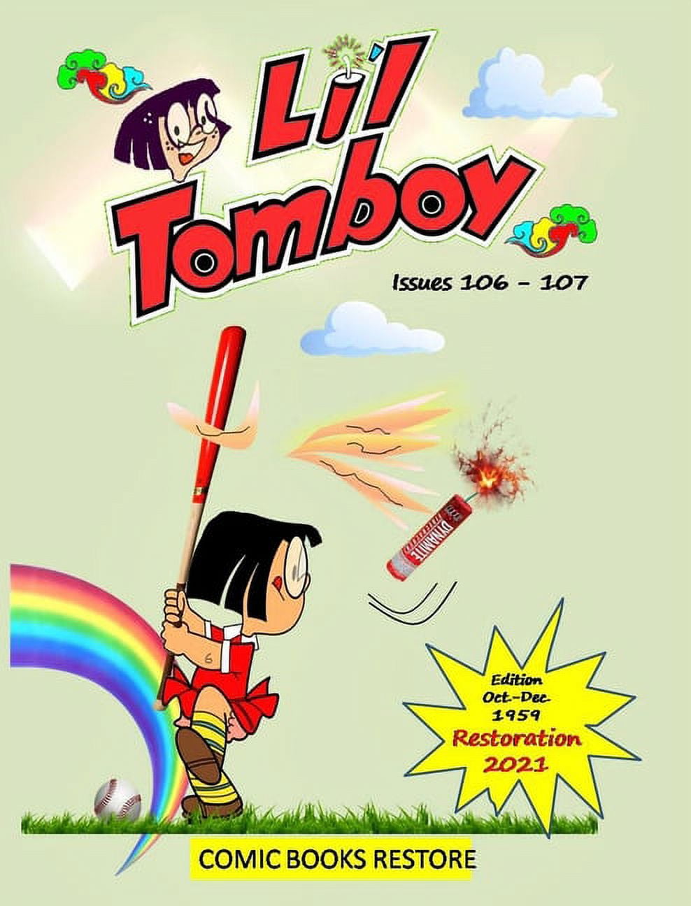 Li'l Tomboy adventures - humor comic book: Issues 106 - 107. Restored ...