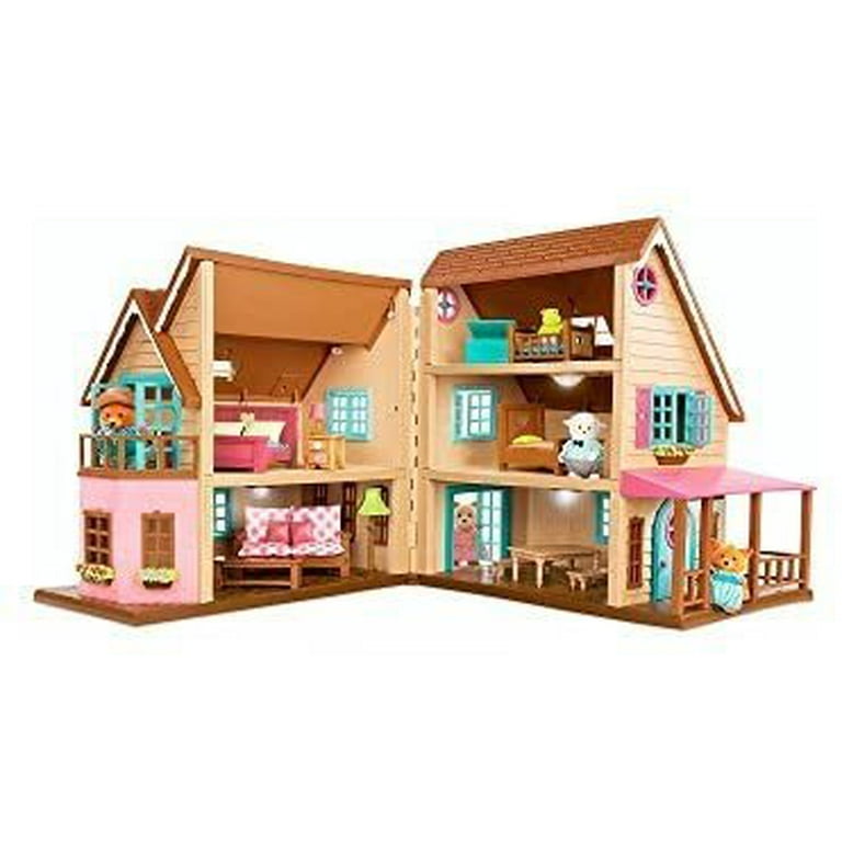 Li'l Woodzeez Honeysuckle Hillside Cottage with Rooms Parts and