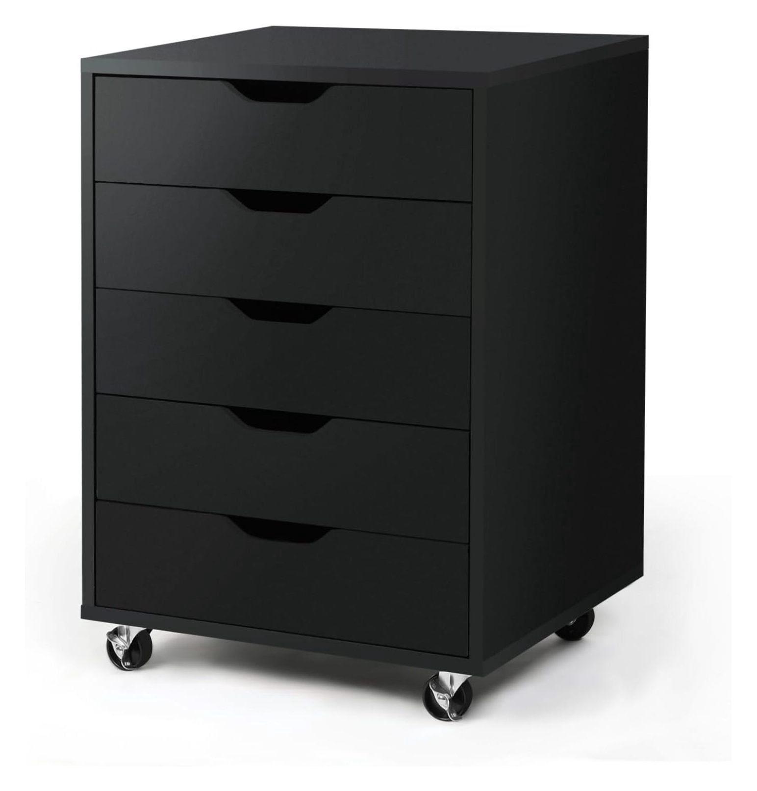 Li shun jin 5-Drawer Organizer, Tall Chest of Drawers with Caster ...