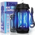 thumbnail image 1 of LiBa 4000V Powerful Grid Electric Bug Zapper with Switch, 20W Extra Brightness IPX4 Waterproof Trap, 1 of 8