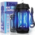 thumbnail image 1 of LiBa 4000V Powerful Grid Electric Bug Zapper with Switch, 20W Extra Brightness IPX4 Waterproof Trap, 1 of 8