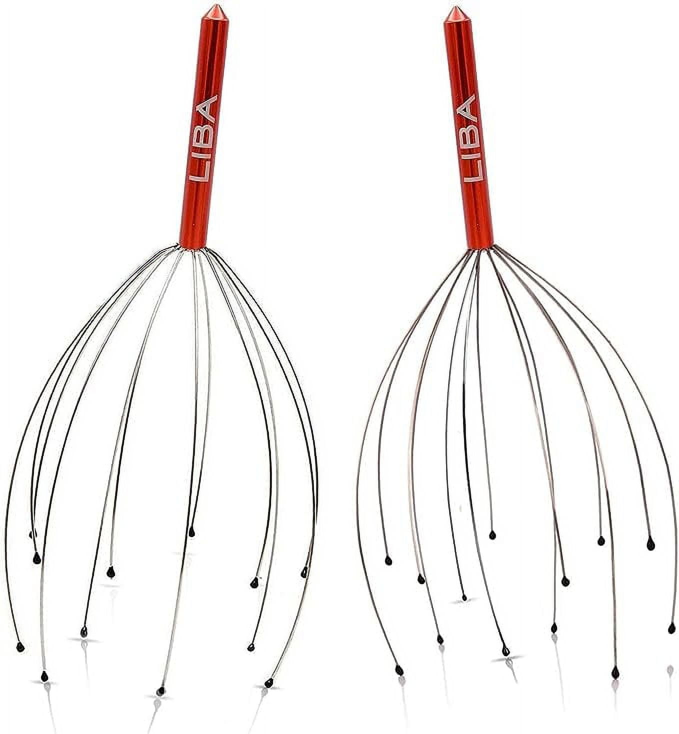 LiBa Scalp Massager Tool (2Pack) for a Rejuvenating Head Scratcher