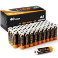 thumbnail image 1 of LiCB 1.5 Volts Alkaline AA Batteries 40 Pack, Long-Lasting Alkaline Double a Battery, 1 of 7