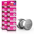 thumbnail image 1 of LiCB 20 Pack SR626SW 377 626 Watch Battery 1.5V Button Cell Batteries, 1 of 8