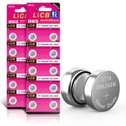 LiCB 20 Pack SR626SW 377 626 Watch Battery 1.5V Button Cell Batteries