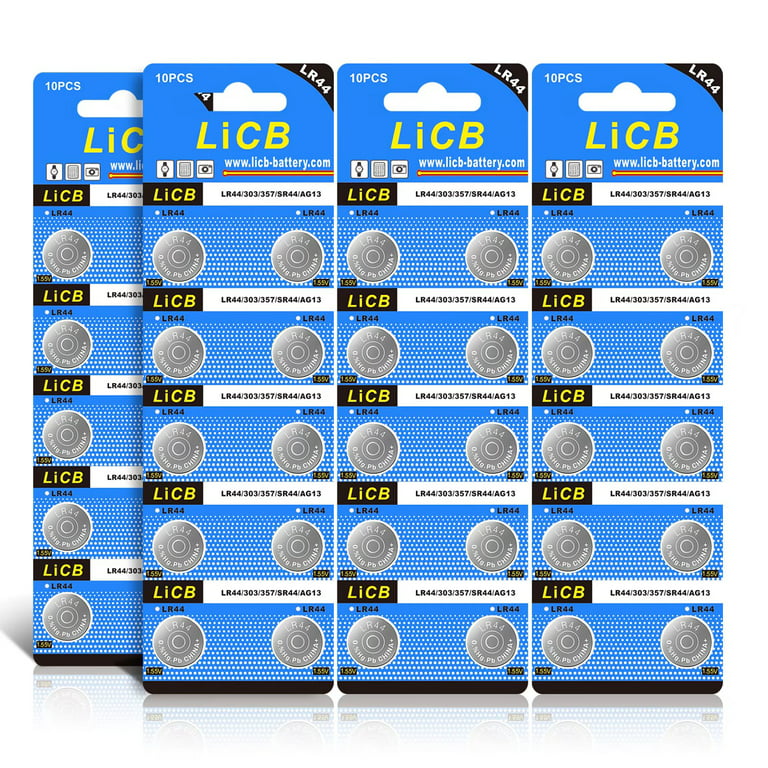 LiCB 20 Pack LR1130 AG10 Battery 1.5V Long-Lasting Alkaline Button Cell  Batteries