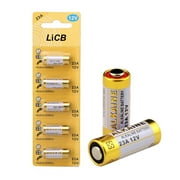 LiCB A23 23A Batteries MN21 23AE GP23 21/23 Batteries Miniature 23a 12 Volt Alkaline Battery (5-Pack)