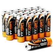 LiCB Alkaline AA Batteries (18 Pack), 1.5 Volts Long-Lasting Double a Batteries Non-Rechargeable