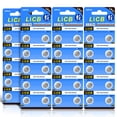 thumbnail image 1 of LiCB LR41 AG3 Button Battery Alkaline 1.5V for Digital Thermometer-40 Pack, 1 of 8