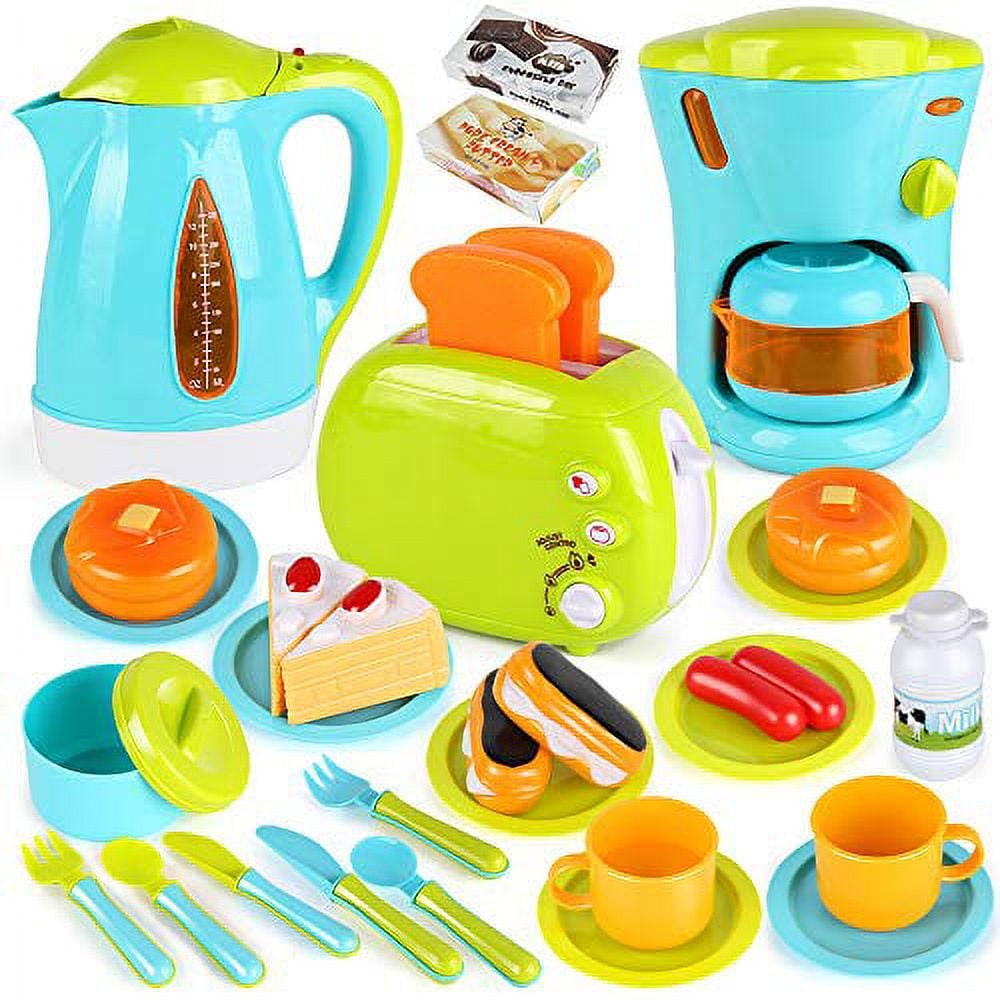 QS Kitchen Set Toy Home Appliance Bo Coffee Machine in Blister
