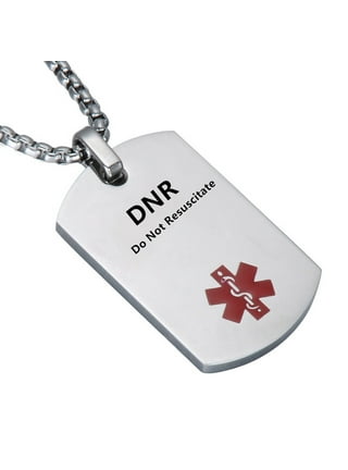 Diabetic store necklace walmart