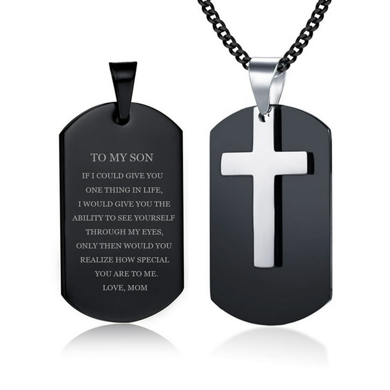 Dog tag chain name deals