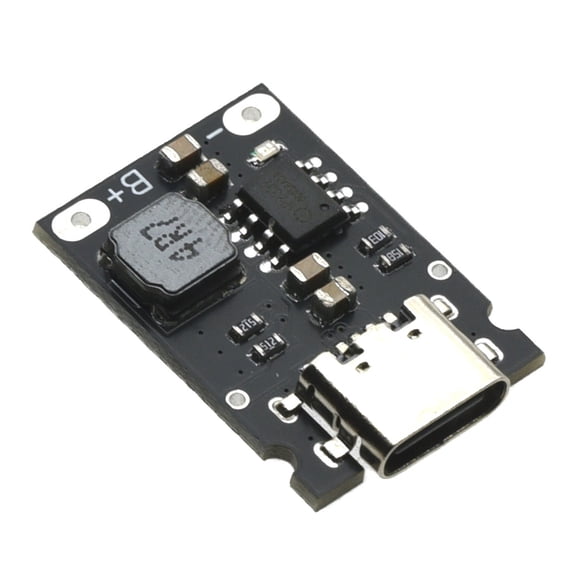 LiFePO4 Charging Module, 3.2V/3.6V 2.4A Power Board with Port for Single Cell Applications