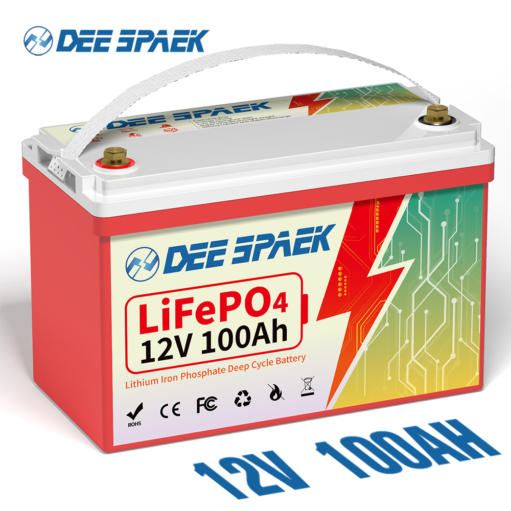 12V 100Ah LiFePO4 Lithium Battery Blutooth,for RV,Marine,Trolling Motor,Solar,off-Grid,Home Energy Storage,Group 31 Deep Cycles Battery,Smart 100A BMS