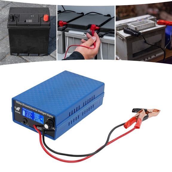 LiHUiee 1500V Ultrasonic Inverter Electro Fisher Fishing Shocker Stunner Machine for Fishing in Freshwater
