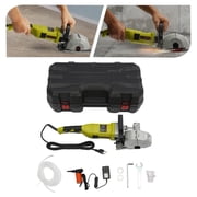 LiHUiee 4000W Electric Wall Chaser Groove Steel Concrete Cutting Slotting Machine for Construction Sites