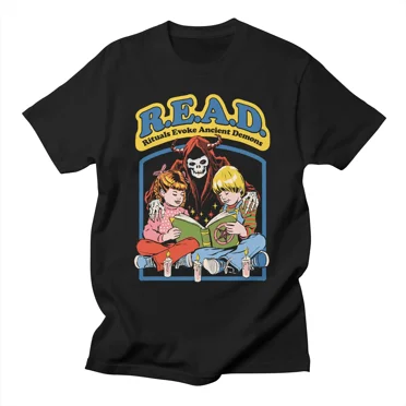 LiKaiMMD  Summer Print Cotton T-shirt Women's Fashion Men Tees Tops Streetwear Man T Shirt Print Plus Size Men's Clothes Custom Tshirt Black S-5XL