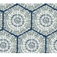 thumbnail image 1 of LiLi WhittWhitt Navy Harmony Peel & Stick Wallpaper, 1 of 7