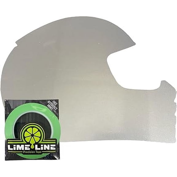LiME LiNE Paintible Cap style helmet with 1/16" customizing tape