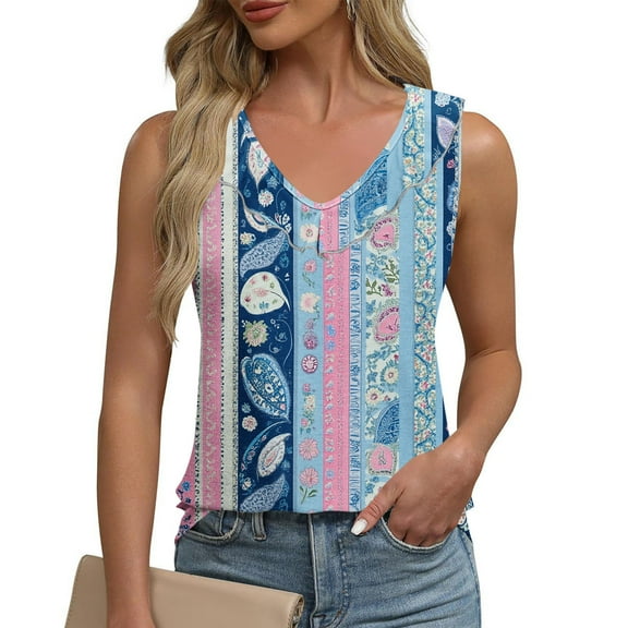 LiMoi Plus Tank Tops T Shirts Plus Printed Button down Shirts for Women Oversized Tops for Women Trendy