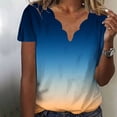 thumbnail image 1 of LiMoi Short Sleeve Blouses Tshirts Shirts for Women Pack of 5 Womens Printed Tshirts Cotton Loose Fit Tshirts Shirts for Women Plus Size Long my order, 1 of 5