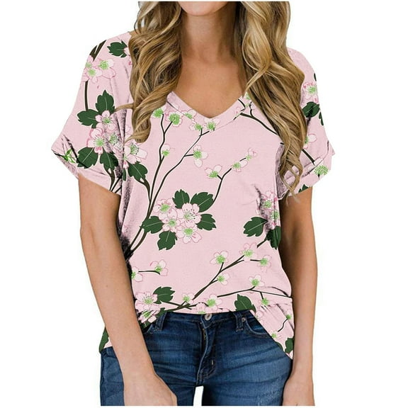 LiMoi Short Sleeve Shirt Women Tshirts Shirts for Women Y2k Plus Size Graphic T Shirts Oversized Tops for Women Plus Size reorder items