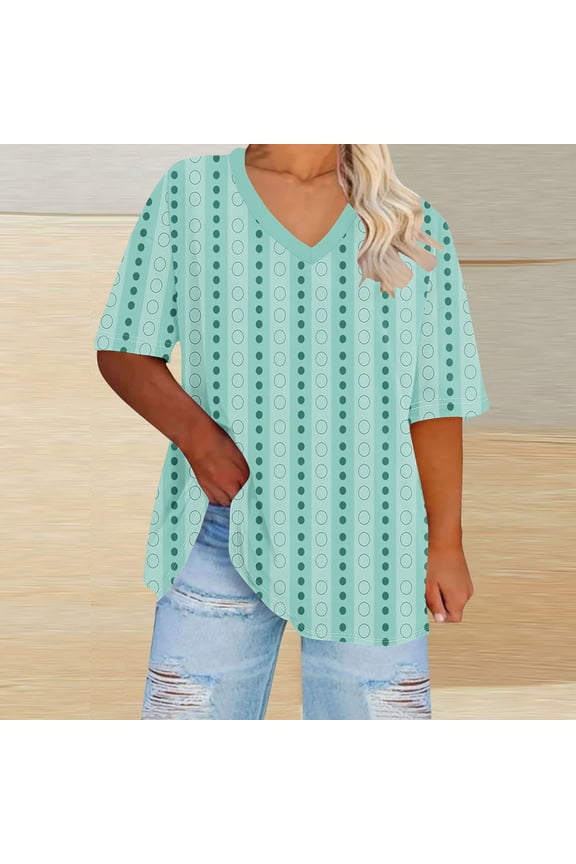 Short Sleeve T Shirts for Women Plus Size T Shirts for Women Loose Fit Gym Black and White Striped Shirt Women Plus Size Tops Get it Fast
