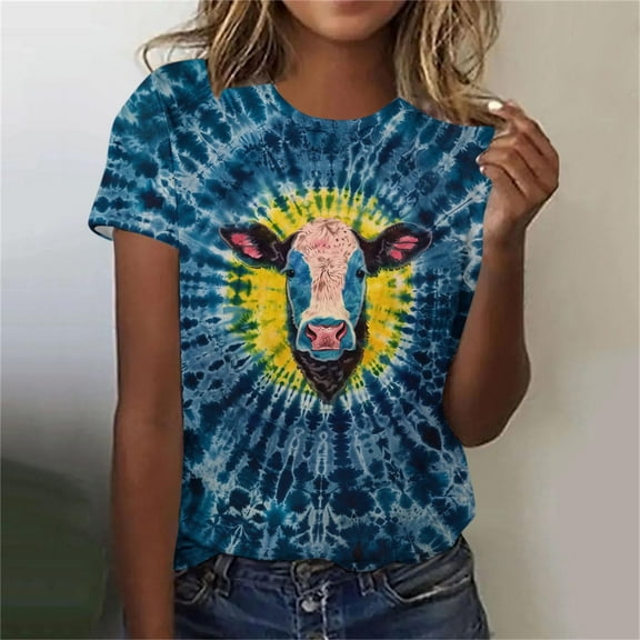 LiMoi Short Sleeve Teen Tops Womens Tops Casual V Neck Summer Oversized Graphic Tshirts for Women Plus Size T Shirts for Women Graphic Get it Fast