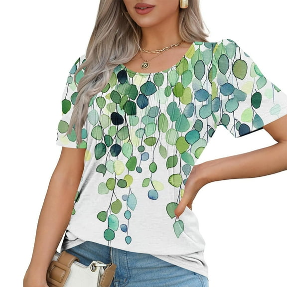 LiMoi Short Sleeve V Neck T Shirts T Shirts for Women Graphic Vintage Plus Size Shirts for Women 3/4 Sleeve My Order