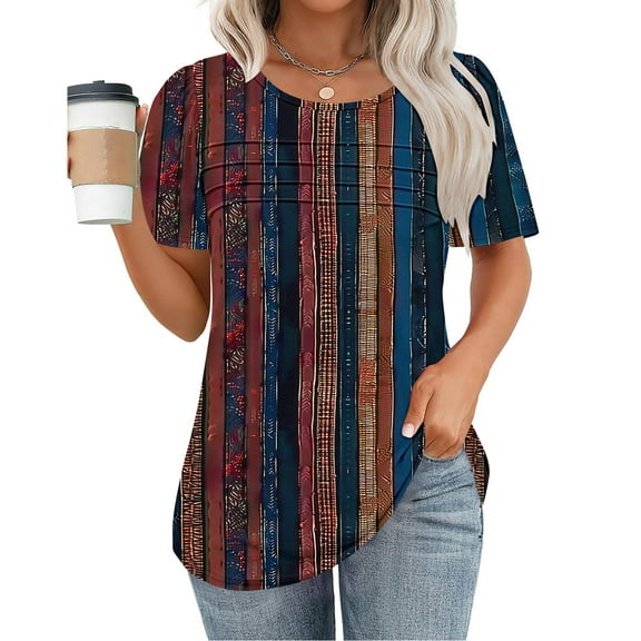 LiMoi Women Short Sleeve Shirts Button down Womens T Shirts Womens T Shirts Graphic Mom Plus Size Tops for Women Summer 2025 New Arrivals